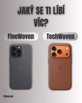 👉 FineWoven = jemný, ale rychle se ničí. 👉 TechWoven = novější, odolnější a pevnější nástupce.