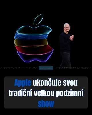 🔥 Apple mění svou hru. Podle agentury Bloomberg už Apple nebude chrlit všechny novinky v jedné velké podzimní show. Místo...