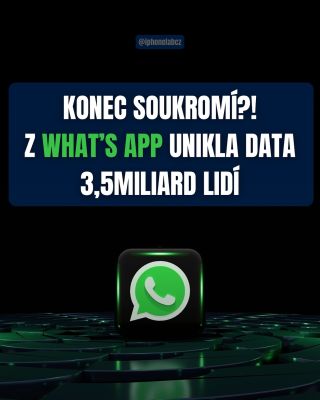 Šok a konec soukromí?! 😳🔥 Z WhatsAppu unikla data 3,5 MILIARDY lidí! 📉📱 Bezpečnostní experti odhalili obří chybu, která...